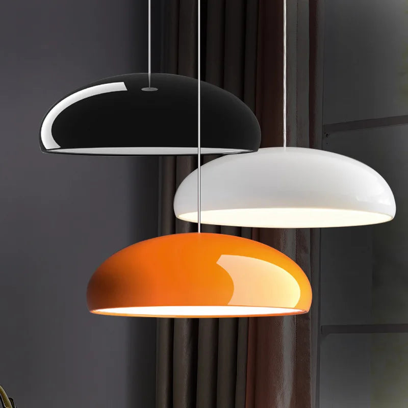 Nordic Colour Pendant Light – Modern E26 Ceiling Lamp | Scandinavian Designer Lighting | Contemporary Interior Accent