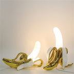 MaisonBanana Designer Table Lamp – Art Deco LED Accent Light | Sculptural Statement Lighting