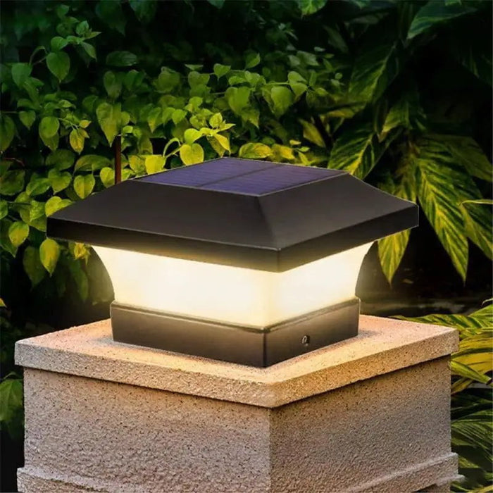 Light – Solar Powered Outdoor Pillar Lamp | IP65 Garden Column Light