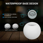 AquaSphere RGB Floating Pool Lights – Waterproof LED Glow Balls with Remote Control | Colour-Changing Pool & Garden Lighting