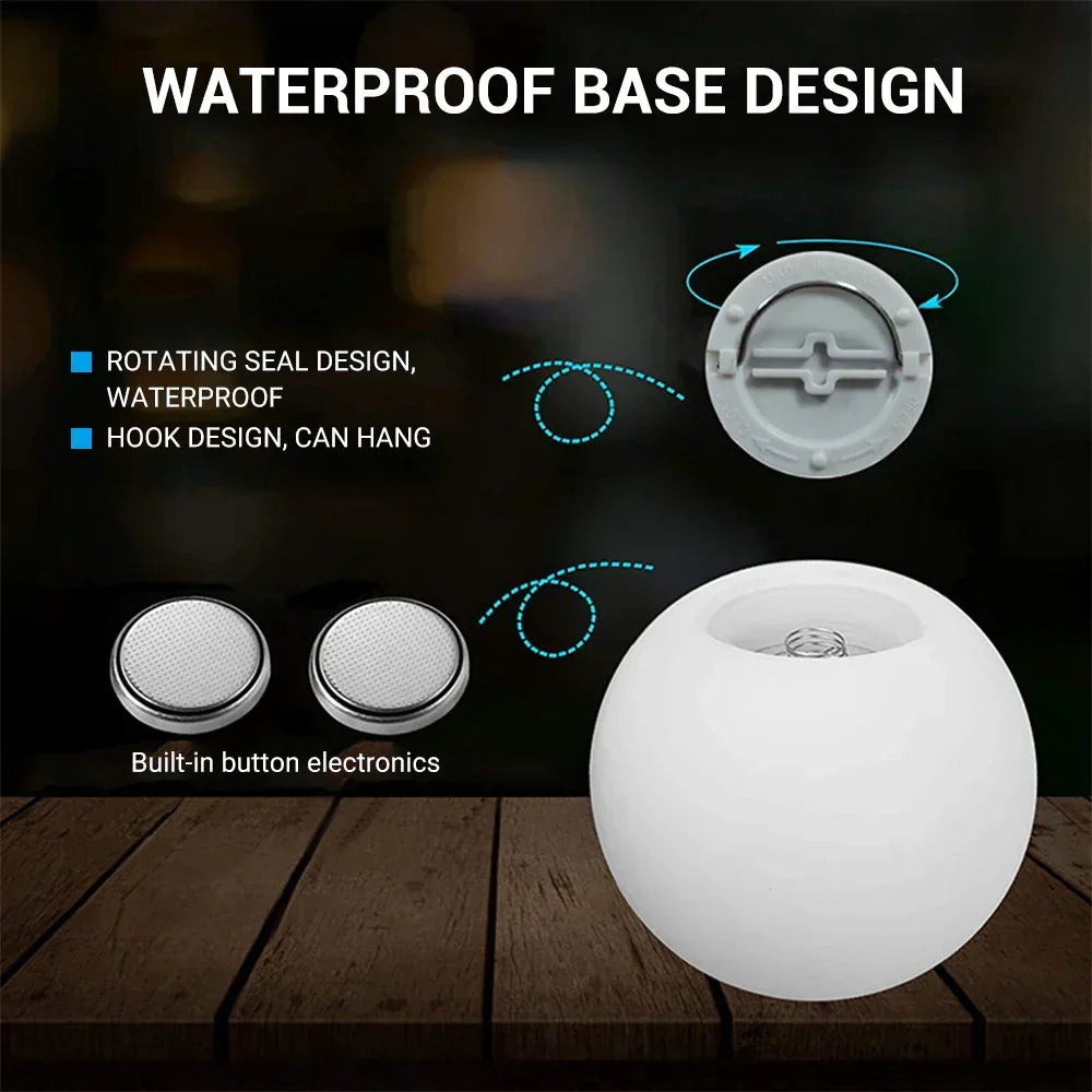 AquaSphere RGB Floating Pool Lights – Waterproof LED Glow Balls with Remote Control | Colour-Changing Pool & Garden Lighting