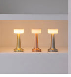 VeraLume Rechargeable Table Lamp – Cordless Ambient Lighting | Modern Metal Accent Lamp