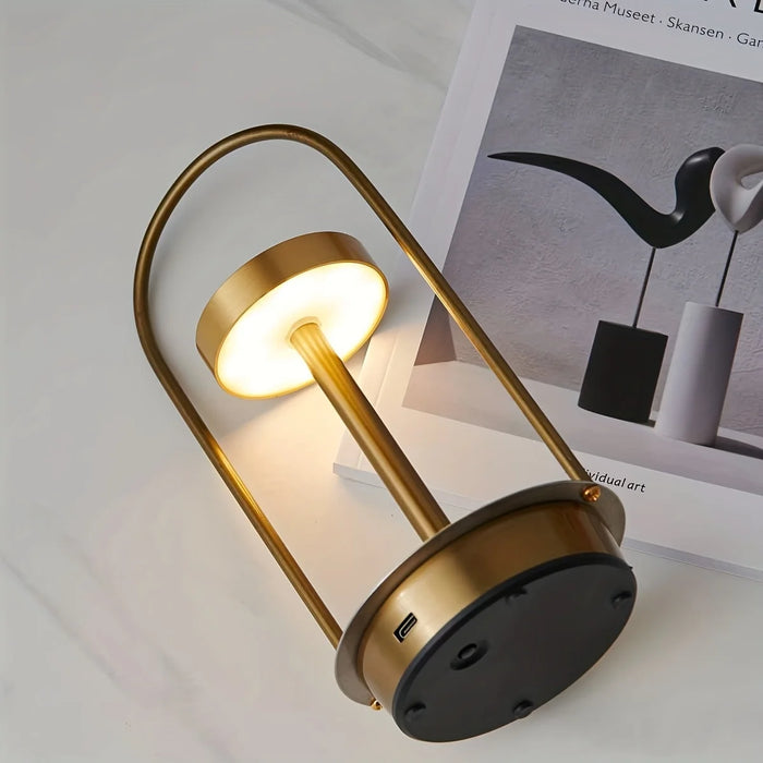 Aurello Rechargeable Table Lamp – Portable Dimmable LED Light | Minimalist Ambient Lighting for Modern Interiors