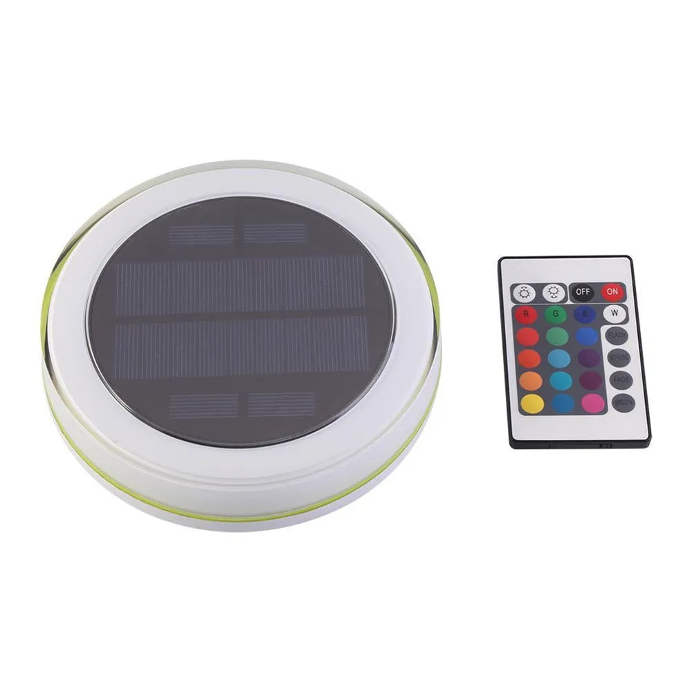AquaOrb Solar Floating Pool Light – RGB Waterproof LED Sphere with App & Remote Control | Smart Outdoor Mood Lighting