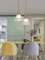 AeroNord LumiSphere Pendant Light – Japandi Glass Pendant Lamp for Living Rooms, Cafés &Modern Interiors
