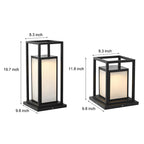 Lumosolar Waterproof LED Solar Post Light – IP65 Outdoor Garden & Terrace Lighting