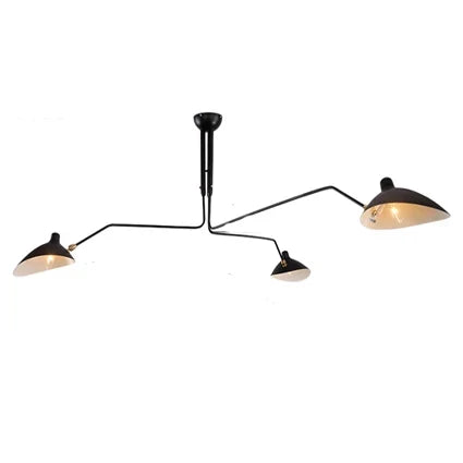 Ironova Rotating Ceiling Light – Industrial Multi-Head Pendant Lamp | Modern Loft Lighting for Contemporary Interiors