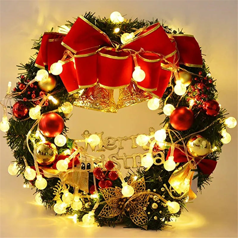 Multicolour LED Globe String Lights – IP44 Waterproof Outdoor Christmas Lights for Gardens, Parties, Weddings & Holiday Decorations
