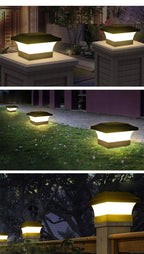 Light – Solar Powered Outdoor Pillar Lamp | IP65 Garden Column Light
