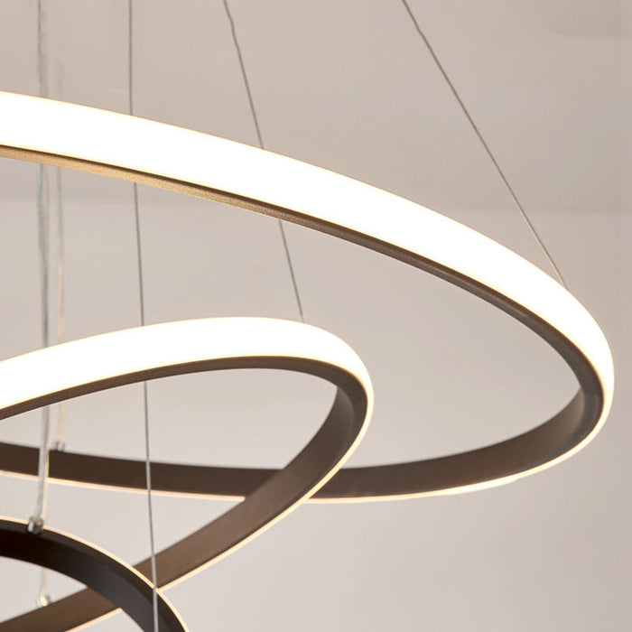 ArishaLight Modern Ceiling Light – Contemporary Ring LED Ceiling Lamp | Stylish Adjustable Ambient Lighting