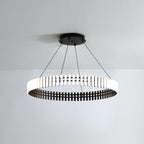 Carousel Pendant Chandelier – Modern Ring LED Suspension Light | Elegant Statement Lighting