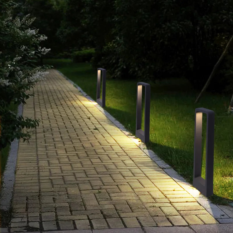 Novalith Bollard Light – Modern 7W LED Garden Lamp | Waterproof Outdoor Pathway Lighting for Contemporary Landscapes