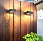 UrbanShield LED Outdoor Wall Light – Waterproof Aluminium Wall Lamp | Modern Garden & Exterior Lighting