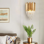 Veloura Glass Wall Light – Modern Luxury Wall Lamp | Elegant Stainless Steel Sconce for Contemporary Interiors