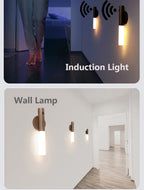 LumiSense Motion Sensor Night Light – Rechargeable LED Wall Light | Magnetic Wireless Lighting | Smart Home Illumination