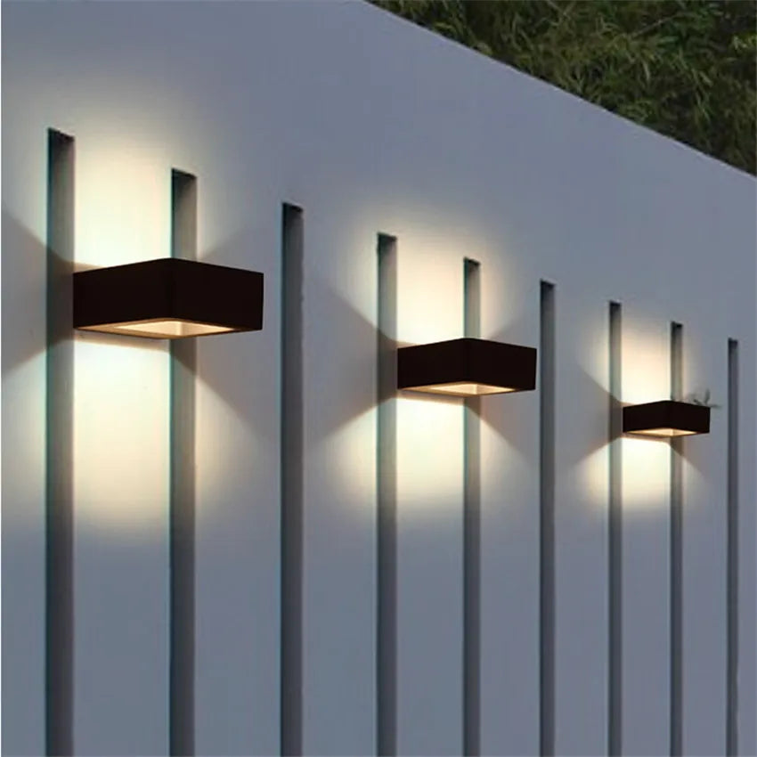 UrbanShield LED Outdoor Wall Light – Waterproof Aluminium Wall Lamp | Modern Garden & Exterior Lighting