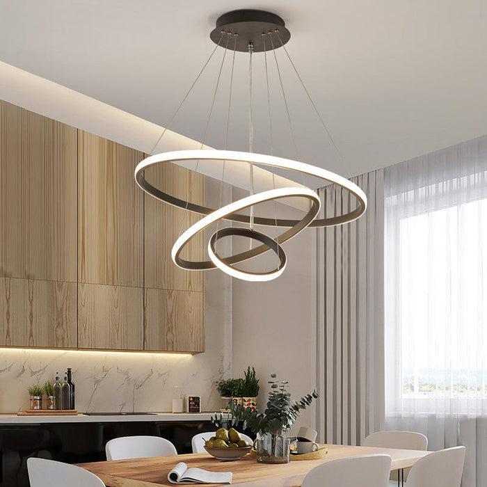ArishaLight Modern Ceiling Light – Contemporary Ring LED Ceiling Lamp | Stylish Adjustable Ambient Lighting
