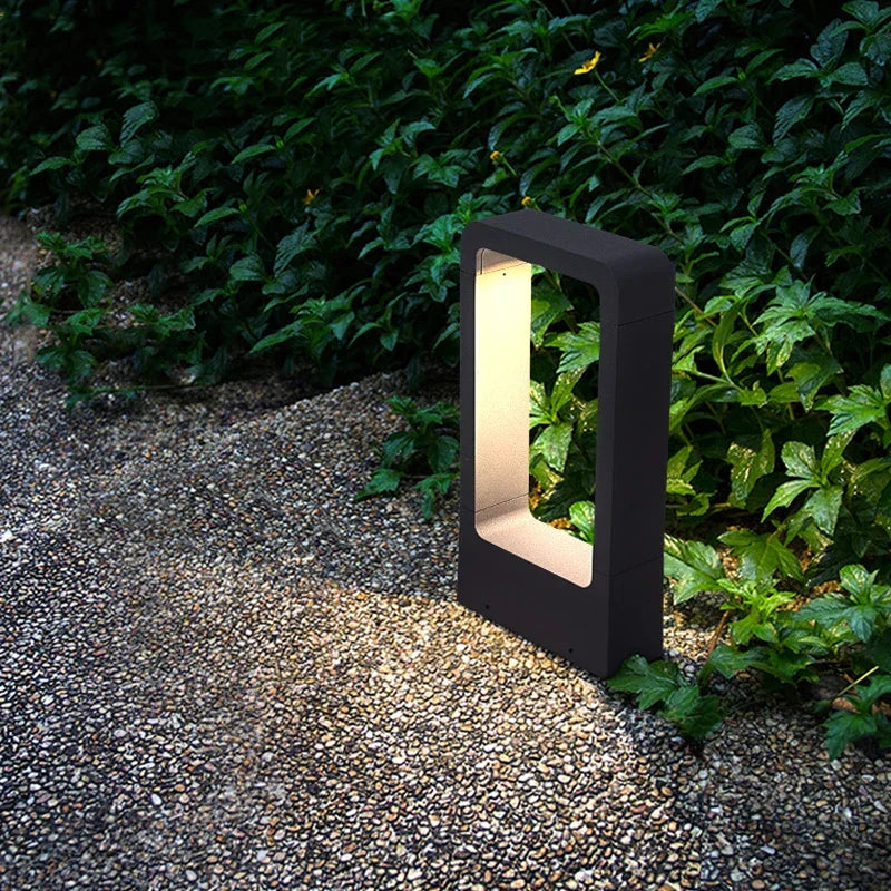 Novalith Bollard Light – Modern 7W LED Garden Lamp | Waterproof Outdoor Pathway Lighting for Contemporary Landscapes