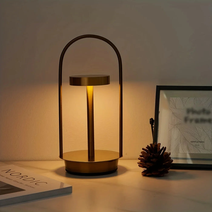 Aurello Rechargeable Table Lamp – Portable Dimmable LED Light | Minimalist Ambient Lighting for Modern Interiors