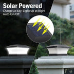Light – Solar Powered Outdoor Pillar Lamp | IP65 Garden Column Light