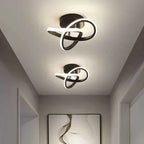 Modern LED Ring Ceiling Light – Dimmable Contemporary Flush Mount Lamp | Smart Ambient Interior Lighting