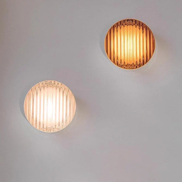 AuraGlow Round Wall Light – Modern LED Wall Lamp | Indoor & Outdoor Lighting | Contemporary Ambient Illumination