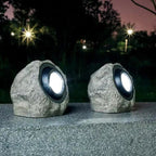 RockyLight – Solar Powered Stone-Shaped Garden Light | IP65 Outdoor Decorative Lighting