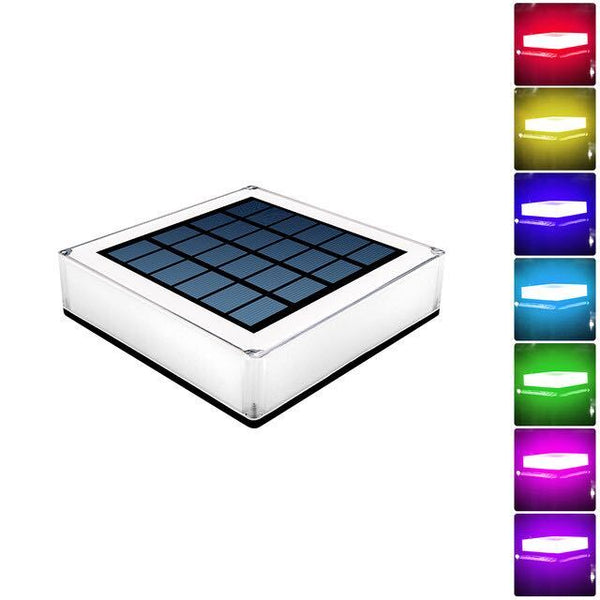 Modern Solar Outdoor Lamp – Flat Out Solar LED Light | IP65 Weather-Resistant Outdoor Lighting