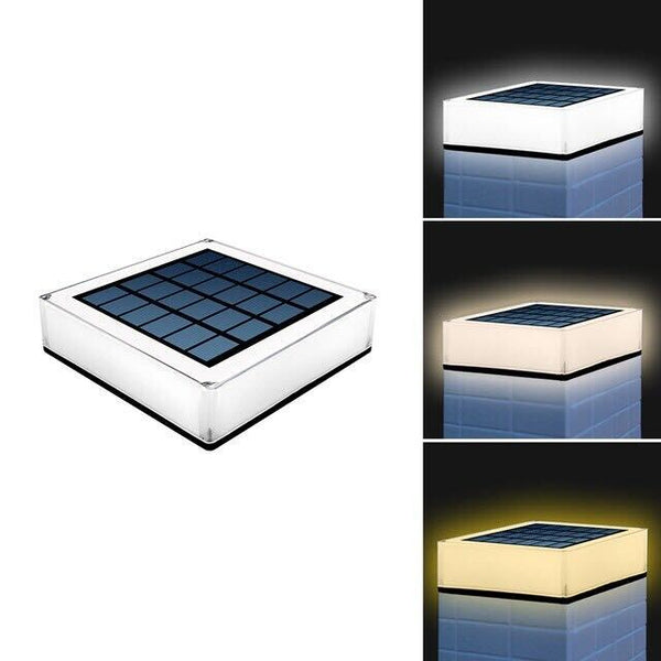 Modern Solar Outdoor Lamp – Flat Out Solar LED Light | IP65 Weather-Resistant Outdoor Lighting