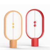 BalanceGlow Magnetic Table Lamp – Modern LED Suspension Light | Designer Ambient Lighting