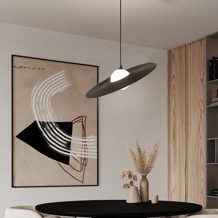 UFO Pendant Chandelier – Postmodern Designer Ceiling Light | Contemporary Luxury Ambient Lighting