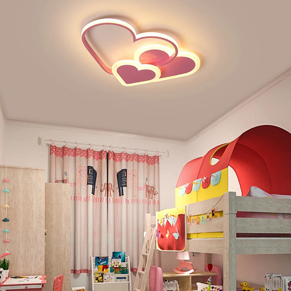 Kids LED Ceiling Spotlight – Colourful Modern Ceiling Light | Bright Playroom & Bedroom Lighting