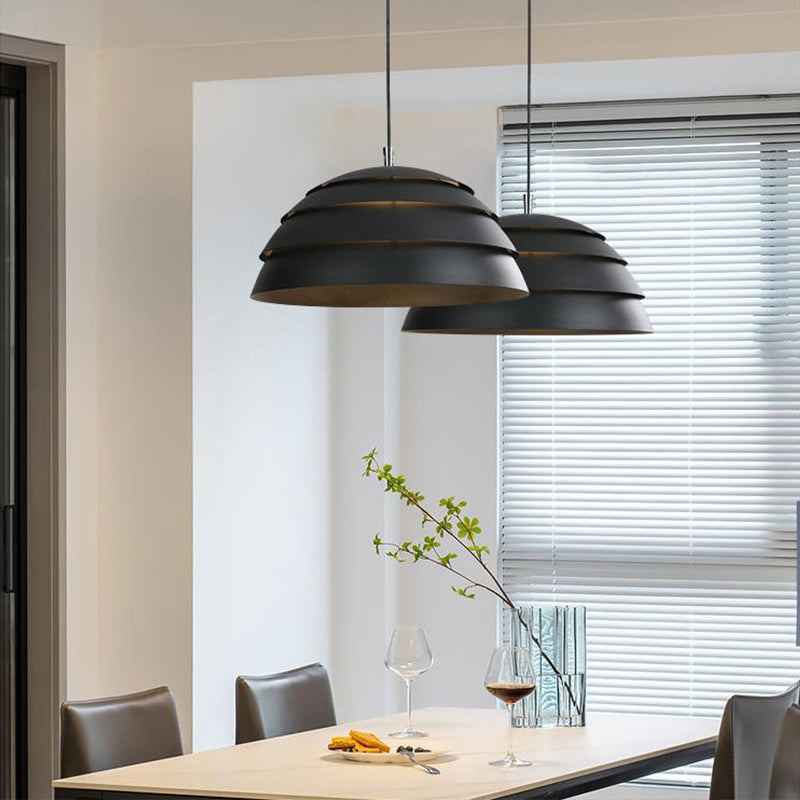 Nordic Dome Pendant Light – Modern LED Ceiling Lamp | Minimalist Kitchen & Dining Lighting