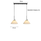 Nordic Plissé Cream Pendant Light – Scandinavian Pleated Hanging Lamp | Elegant Minimalist Ceiling Lighting