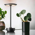 LuxeAura Rechargeable Table Lamp – Cordless Dimmable LED Ambient Light | Premium Designer Lighting