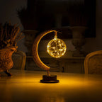 Enchanted Moon Lamp – Celestial Beauty with Magical Ambient Lighting