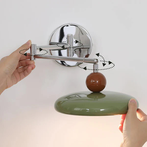 LumaFlex LED Wall Light – Adjustable Swing Arm Sconce | Modern Reading & Accent Lighting