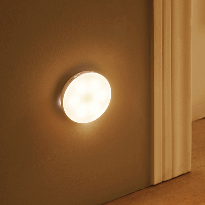 Circly Motion Sensor Light – Rechargeable LED Night Light | Wireless Magnetic Lighting | Smart Home Convenience