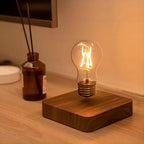 AeroLume Levitating Bulb Lamp – Floating LED Edison Light with Magnetic Suspension | Designer Ambient Lighting