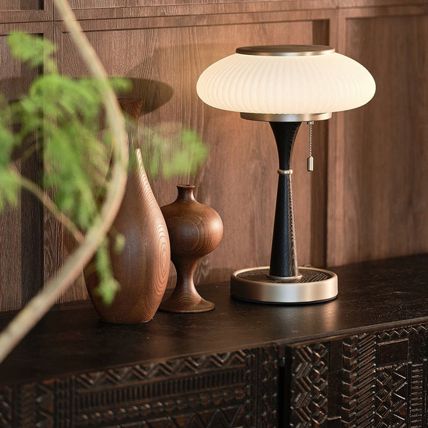 Minimalist Matsutake Table Lamp – Nature-Inspired Design with Organic Elegance