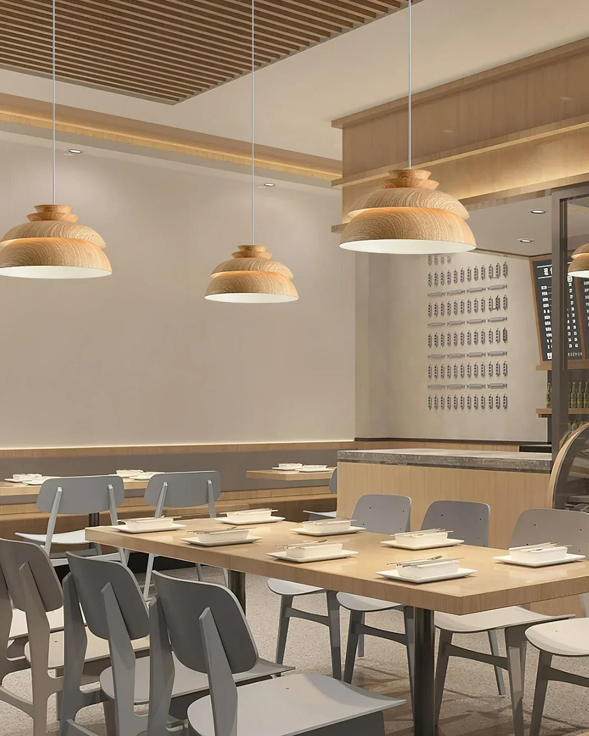 Midori Pendant Light – Elegant Nature-Inspired Hanging Lamp | Modern Organic Dining Room Lighting