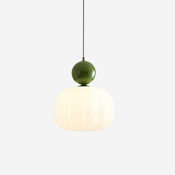Yedra Pendant Light – Pumpkin-Shaped Designer Hanging Lamp | Soft Ambient Interior Lighting