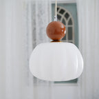 Yedra Pendant Light – Pumpkin-Shaped Designer Hanging Lamp | Soft Ambient Interior Lighting
