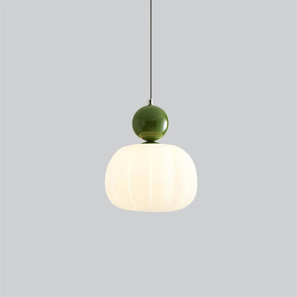 Yedra Pendant Light – Pumpkin-Shaped Designer Hanging Lamp | Soft Ambient Interior Lighting