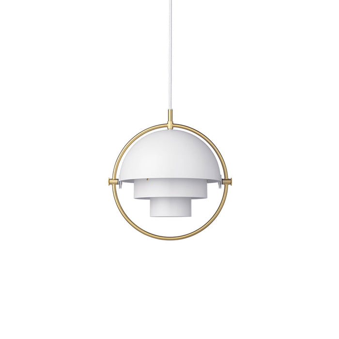 Scandinavian Layered Pendant Light – Danish Designer Ceiling Lamp | Luxury Modern Ambient Lighting