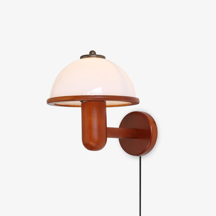 OakMoss Mushroom Wall Light