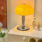 Pilz Bauhaus Table Lamp – Iconic Design with Warm Amber Illumination