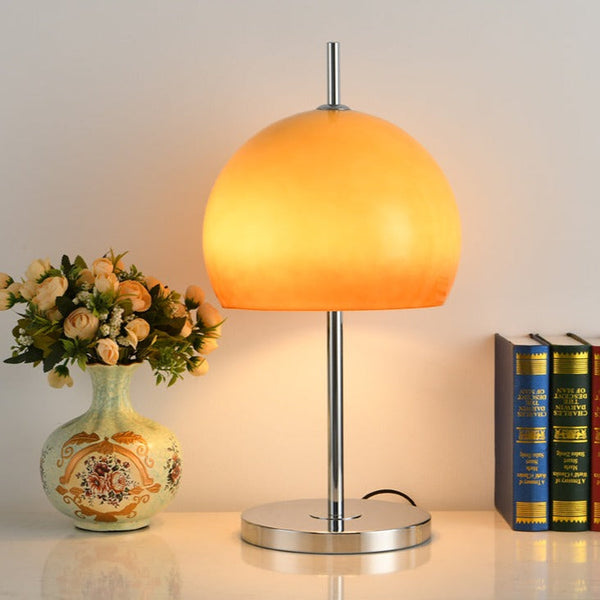 Pilz Bauhaus Table Lamp – Iconic Design with Warm Amber Illumination
