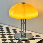Pilz Bauhaus Table Lamp – Iconic Design with Warm Amber Illumination