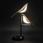 BirdLamp – Designer LED Table Lamp with Elegant Golden Bird Design